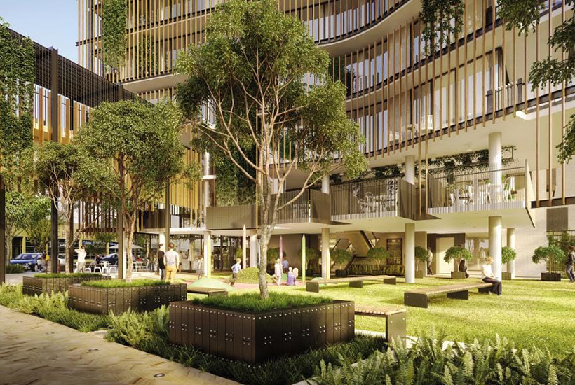 An artist’s impression of Adelaide’s new Vibe Hotel.
