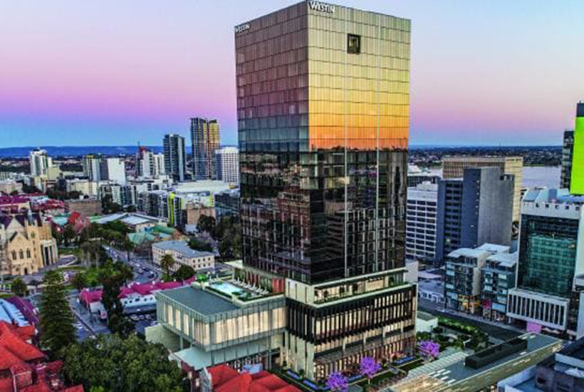 The Westin Perth hotel has been sold for $200m.

