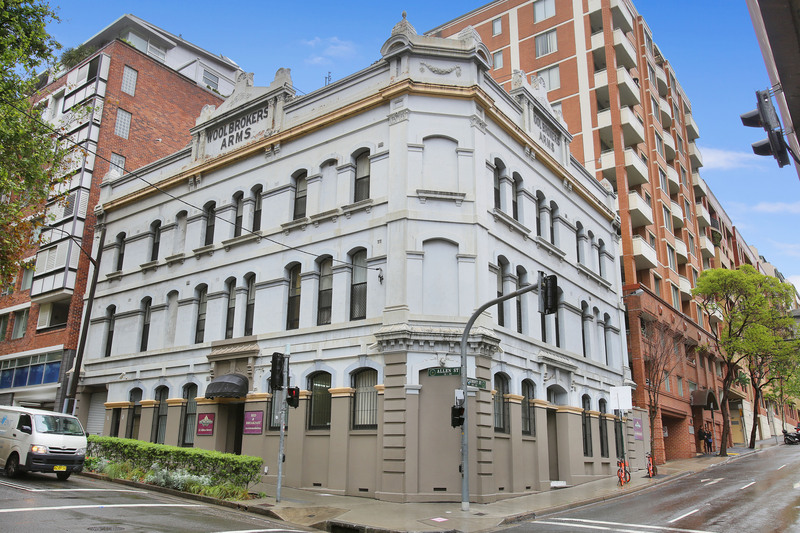 The heritage-listed Woolbrokers Arms Hotel will be publicly auctioned on 29 November, with price hopes of $11 million. Picture supplied
