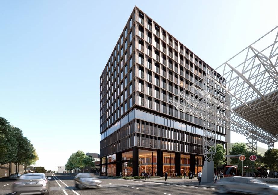 The 12-storey building is part of Doma Group’s wider $200 million project to regenerate once-iconic retail site The Store. Picture supplied