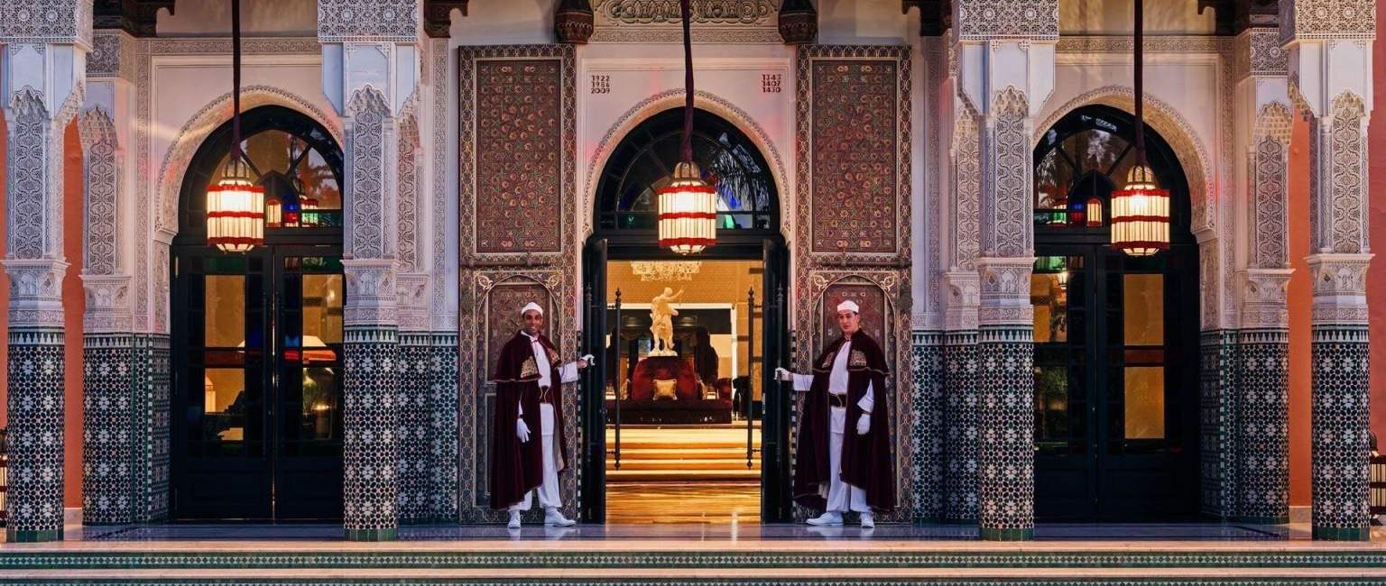 Winston Churchill, Yves Saint-Laurent and Paul McCartney have all passed through La Mamounia in Marrakech. Picture supplied