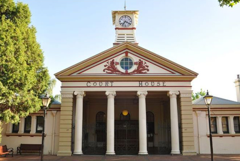 The historic Armidale Courthouse in Sydney.

