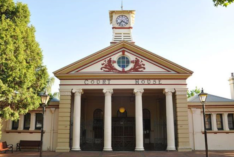 The historic Armidale Courthouse in Sydney.