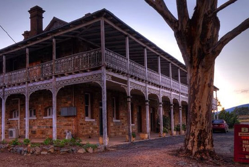The historic Shirley Hotel at Bethungra is up for grabs.
