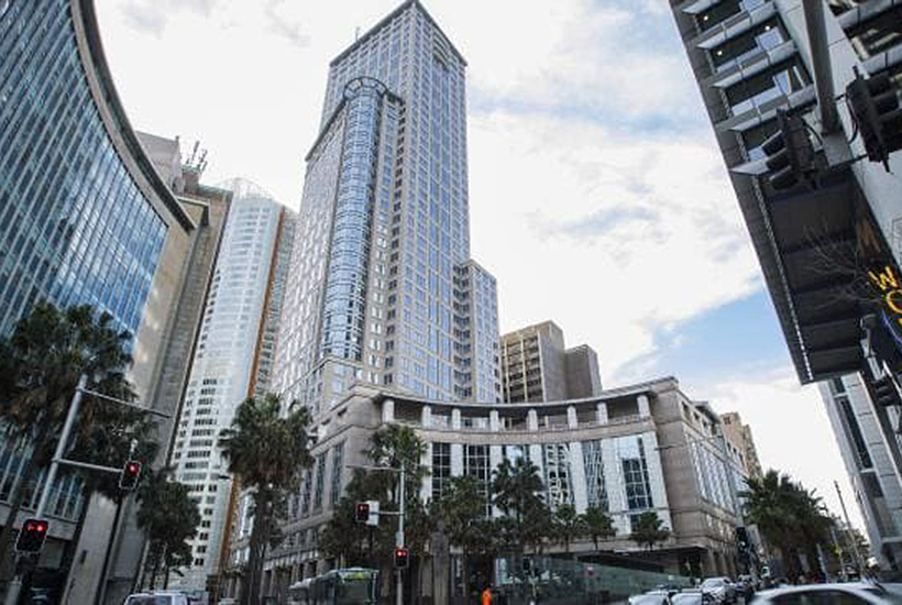 Chifley Tower in the heart of Sydney’s financial district. Picture: Hollie Adams.
