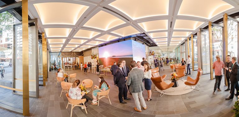 Brisbane foyer brings the outdoors inside