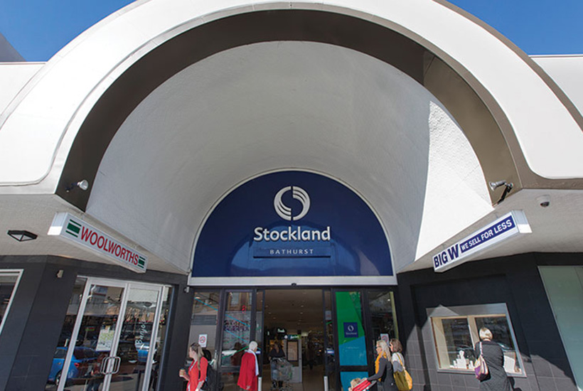 Stockland’s shopping centre at Bathurst.
