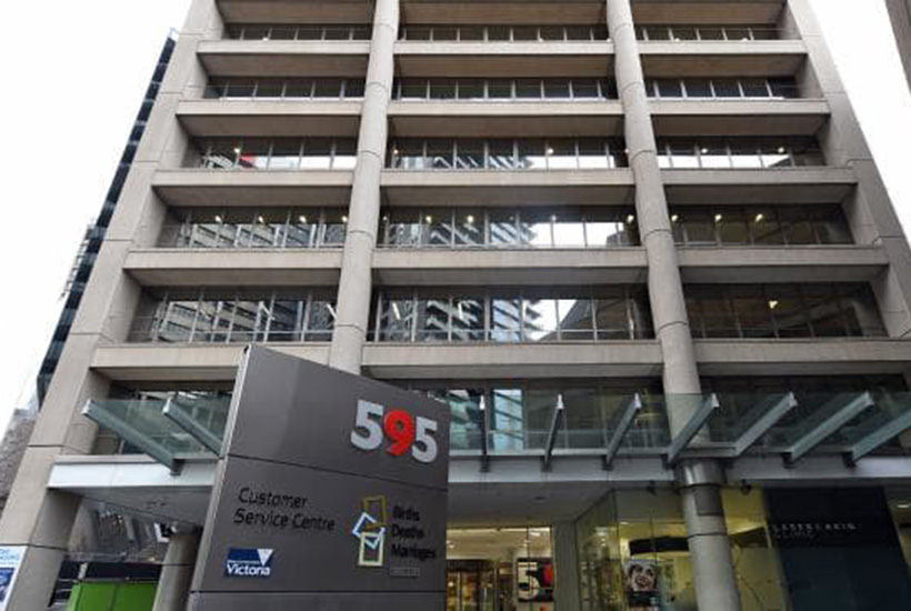595 Collins St in Melbourne. Picture: Andy Brownbill.