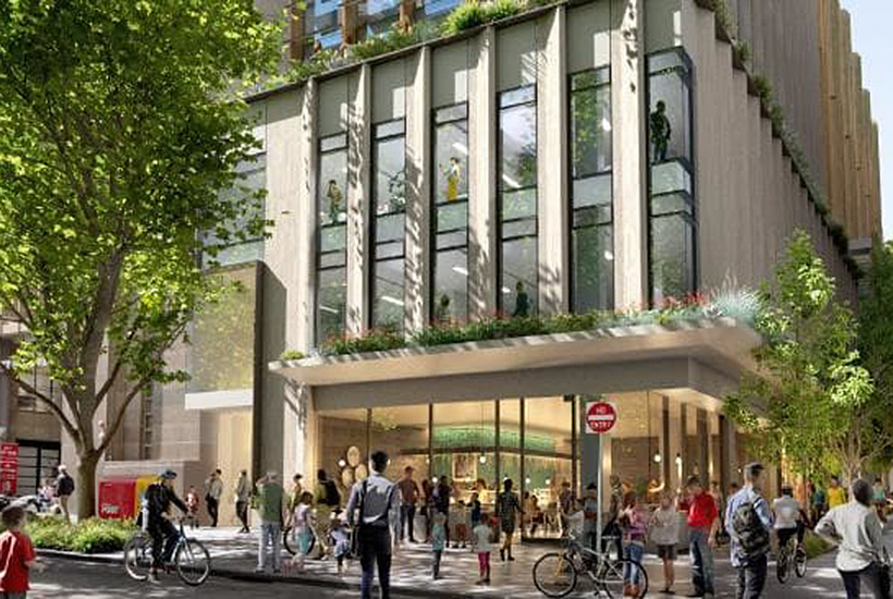 An artist’s impression of the new community hub in the heart of Melbourne