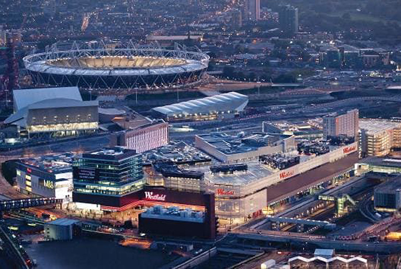 Westfield London boasts £1bn ($1.74bn) a year of retail sales.

