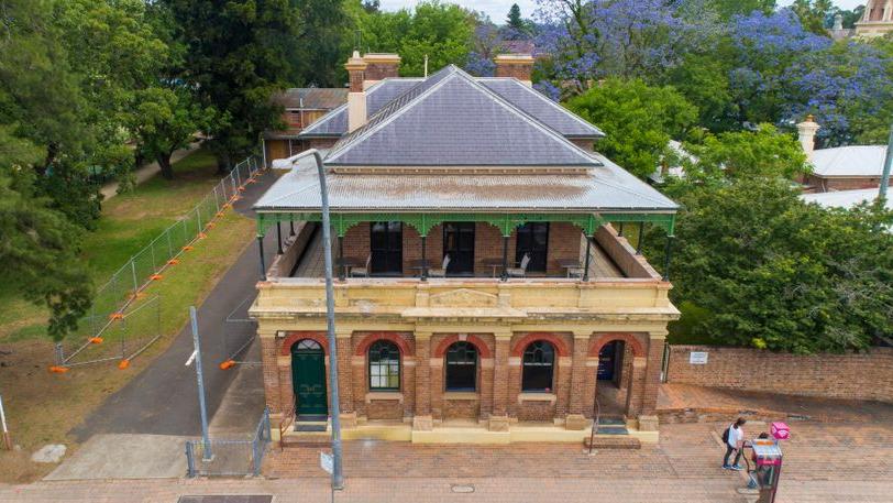 The heritage listed old Richmond Post Office.
