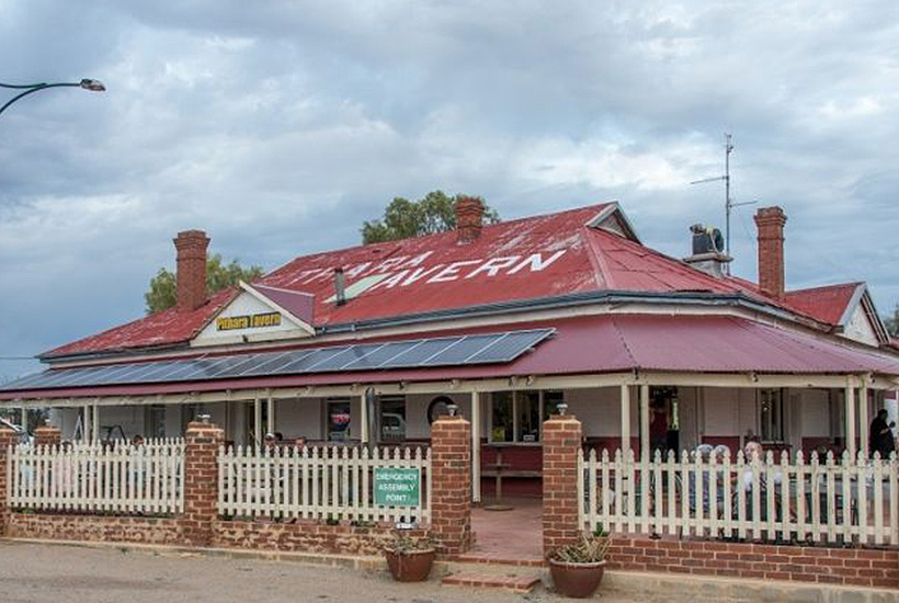 The Pithara Tavern in Western Australia.

