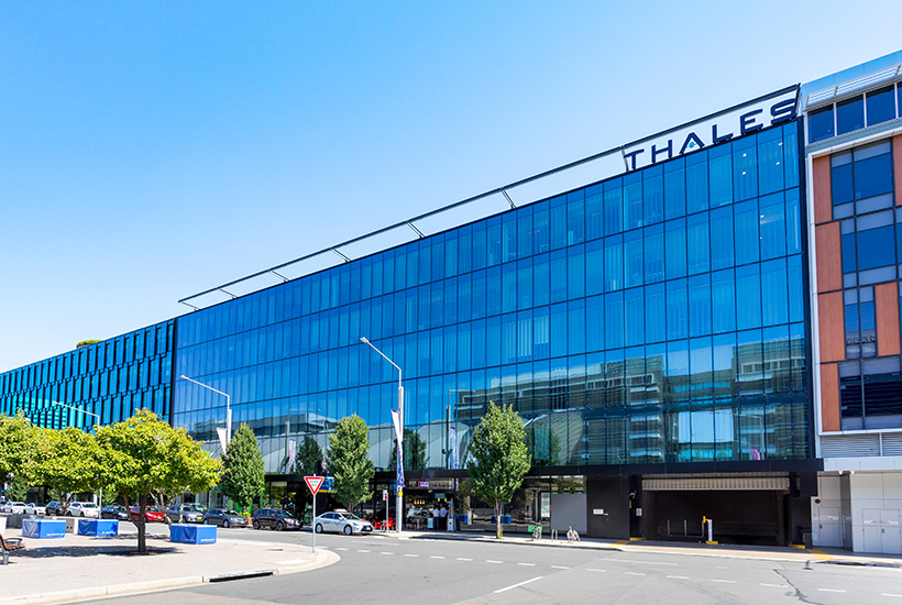 Defence contractor Thales Australia occupies the building, which is owned by Charter Hall.
