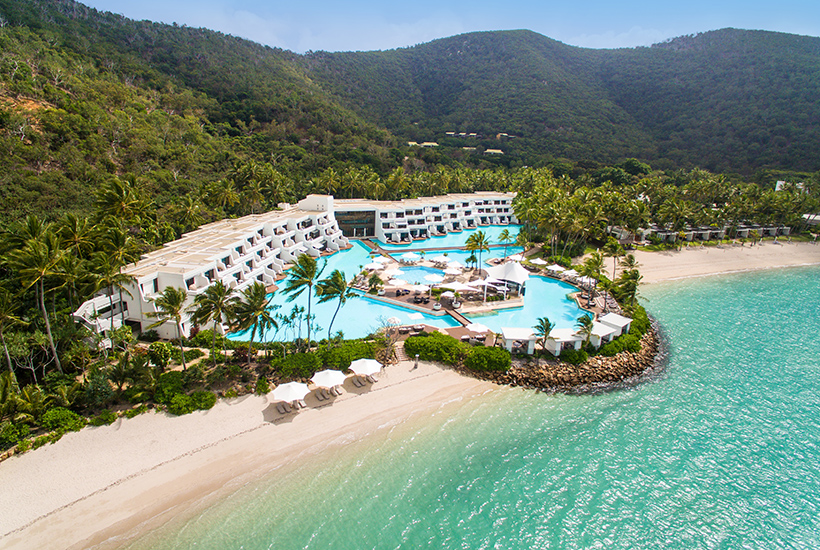 The revamped Hayman Island resort.