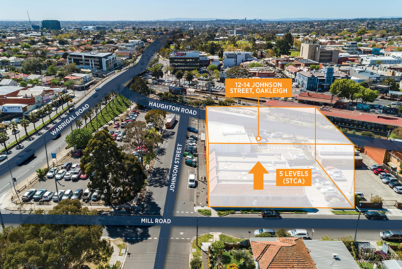 The site at Atherton Rd could house a five-storey building.
