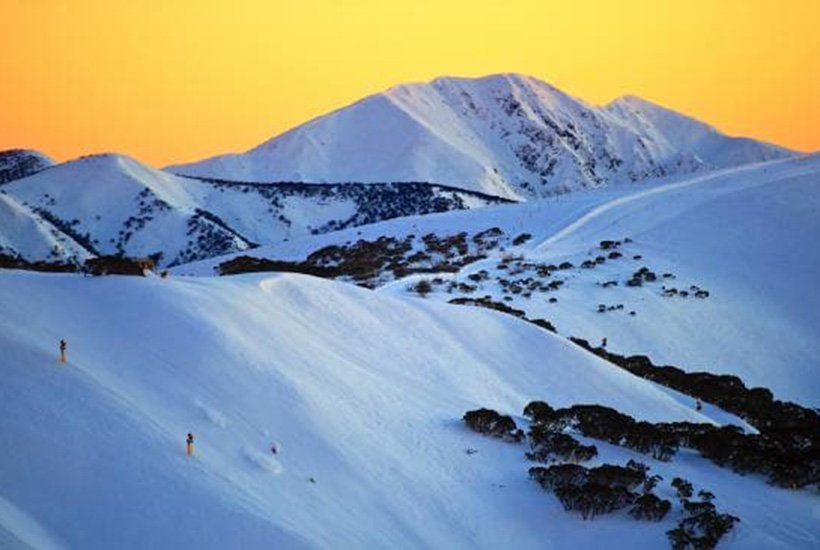 Mount Hotham is the only Australian resort with the village at the top of the mountain.
