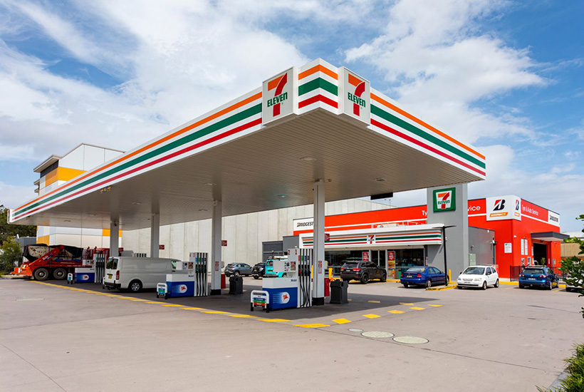 The dual property at 102 Milperra Rd is leased to 7-Eleven and Bridgestone.