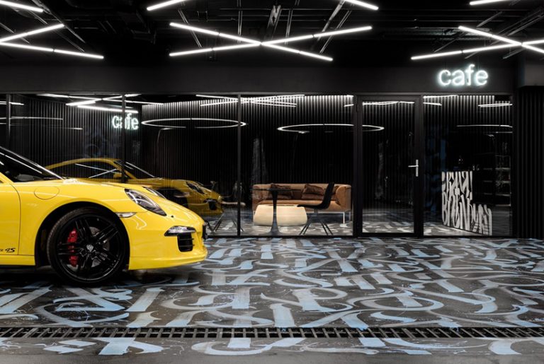 This Russian car wash looks more like an art installation