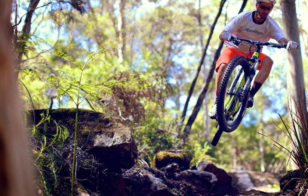 A Tasmanian agent says mountain biking is behind the area’s resurgence.