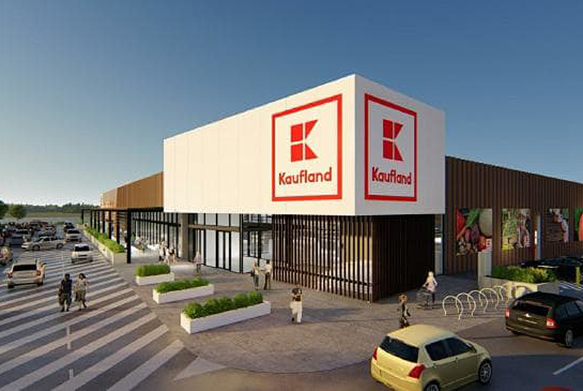 An artist’s impression of a proposed Kaufland supermarket.

