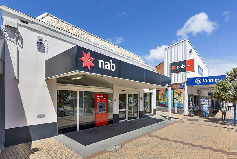 The NAB branch on Point Nepean Rd in Rosebud.
