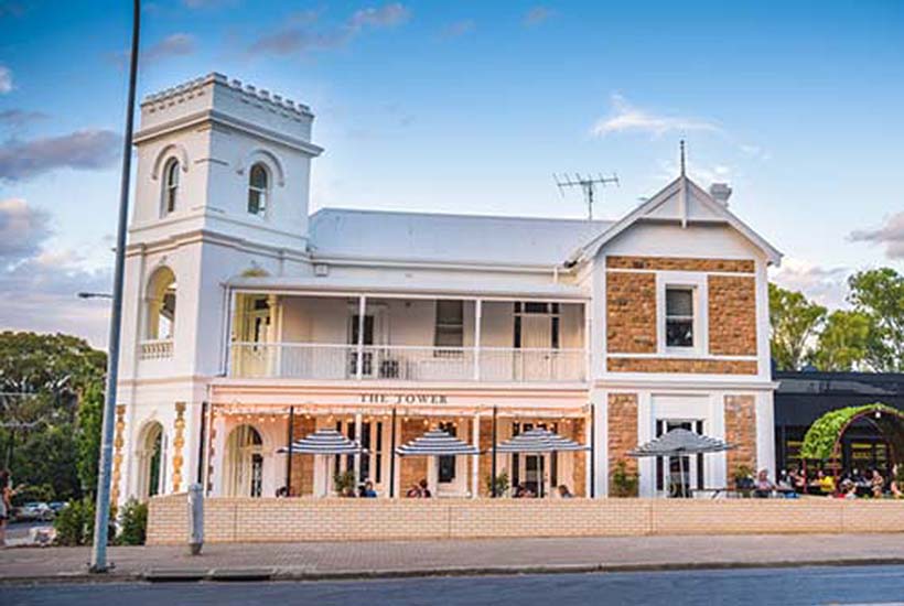 The Tower Hotel at Magill in South Australia.
