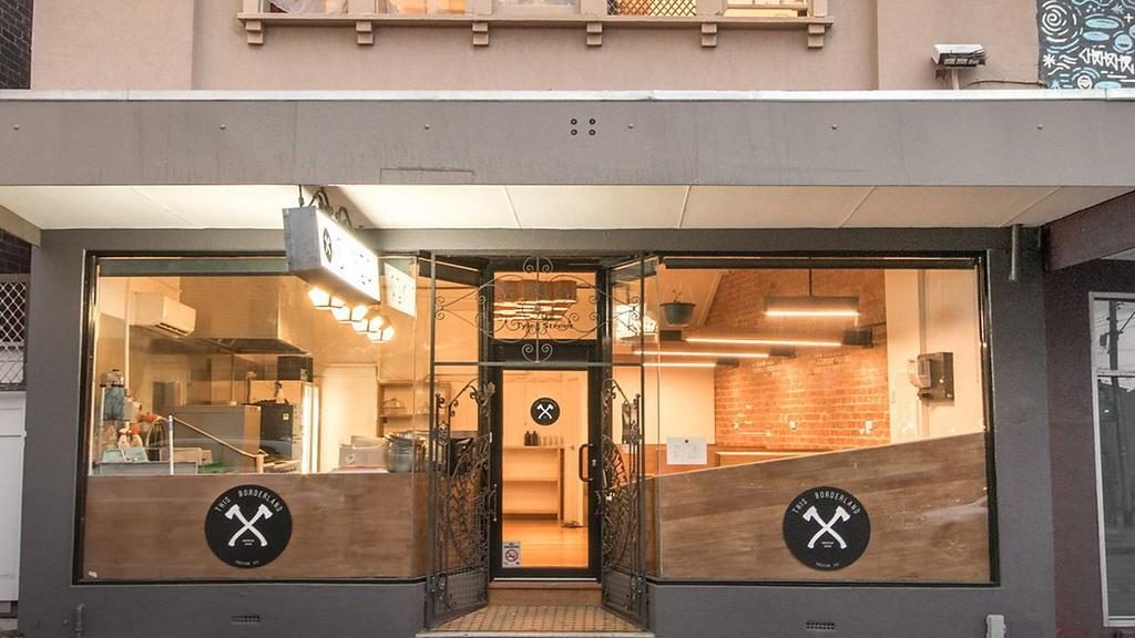 The three-bedroom apartment and downstairs diner are set to sell for $1.285 million.