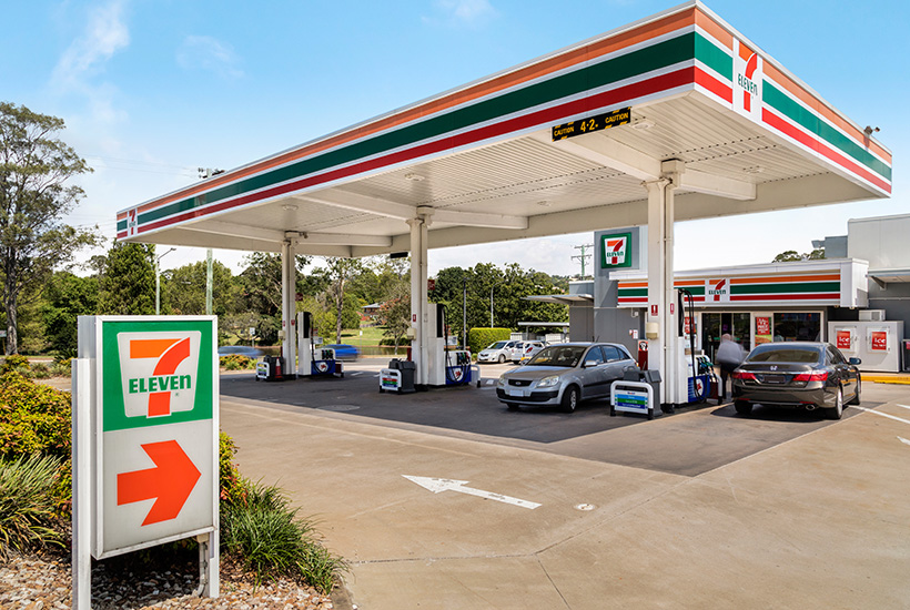 The Toowoomba 7-Eleven was sold at auction.
