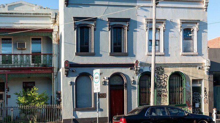 The grand Victorian terrace in Collingwood has been leased to a brothel for about 40 years.