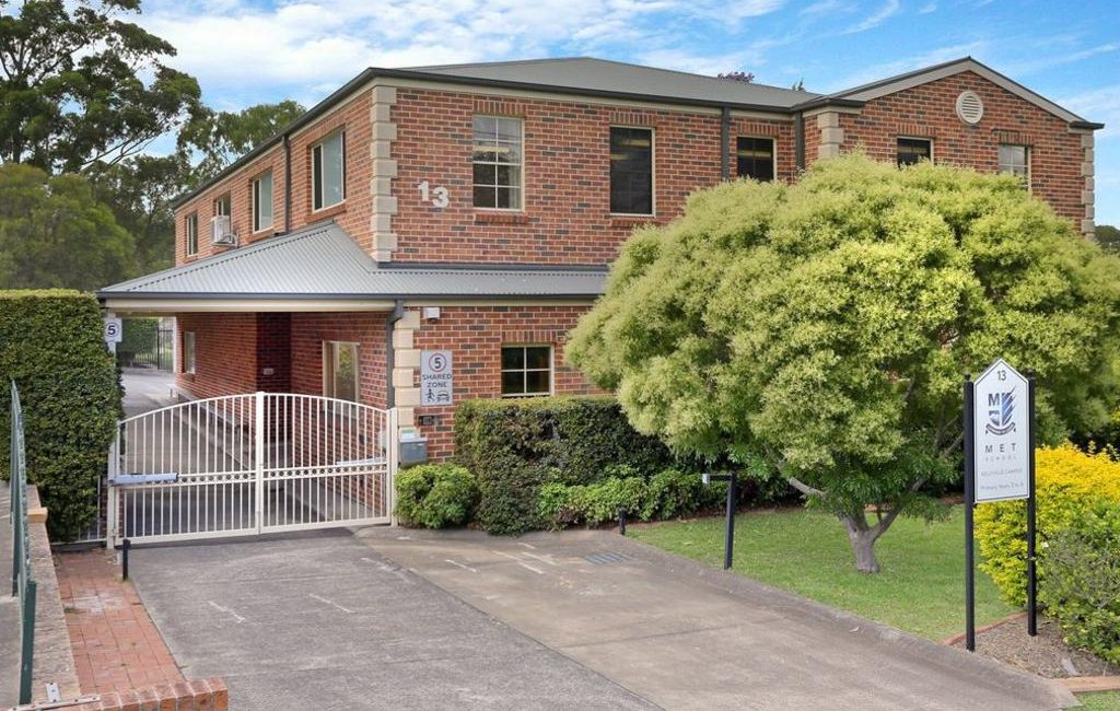 It looks like a suburban house but this is a nine classroom school