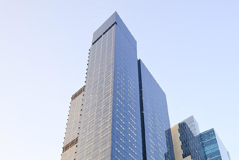 Telstra’s office at 242 Exhibition St in Melbourne.