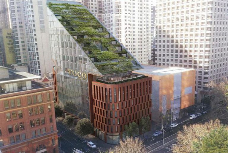 Pitt Street hotel to have sloping ‘green waterfall’