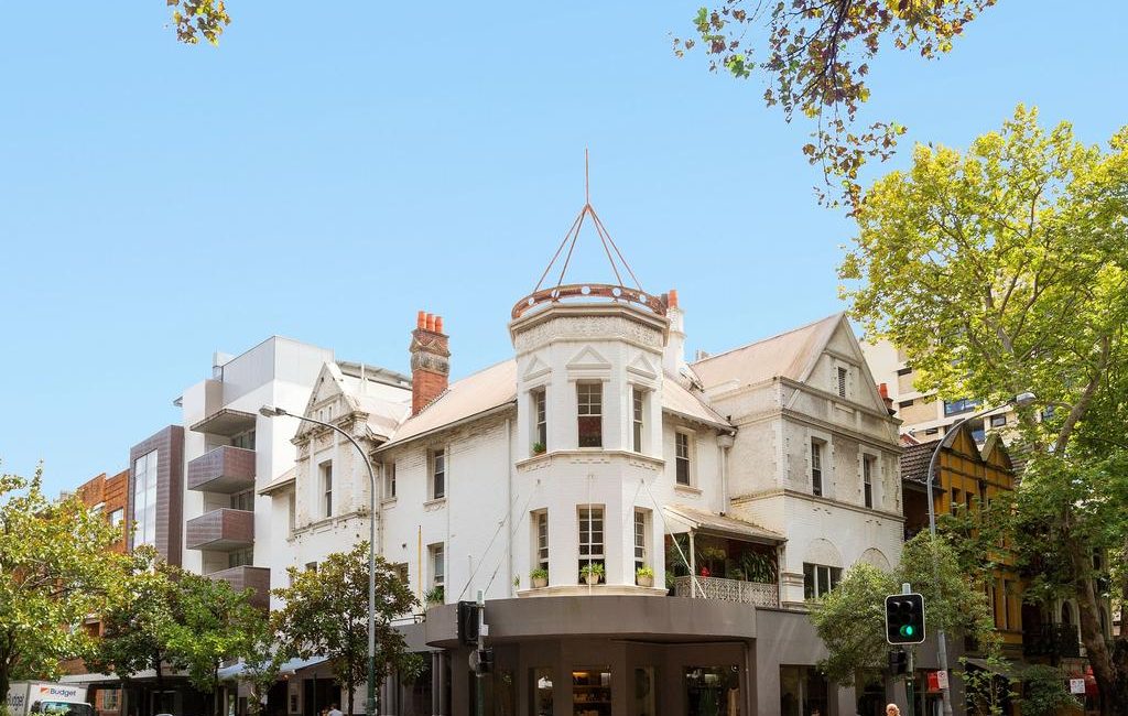 The iconic site at 61-63 Macleay St, Potts Point.
