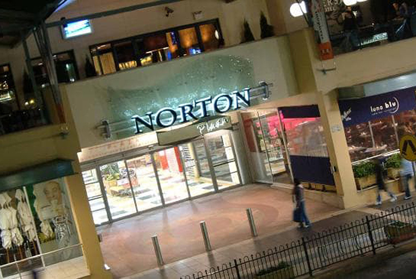 Norton Plaza in Leichhardt in Sydney. Picture: Jelly O’Sullivan.
