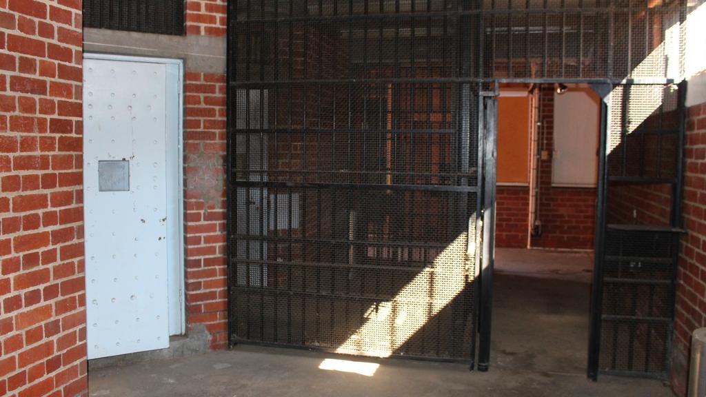 The former Swan Hill police station for sale at 119 Curlewis St, Swan Hill, still has its holding cells intact.