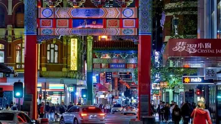 Bustling Chinatown attracts property investors.

