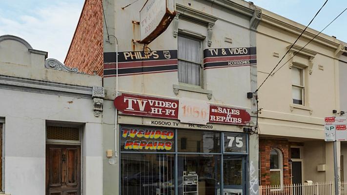 The old Kosovo TV and Video repair shop is up for grabs.