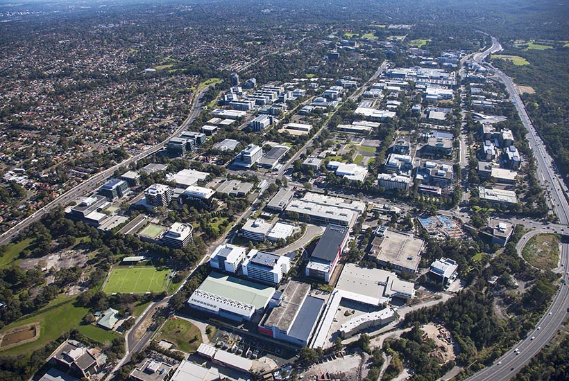 Sydney’s Macquarie Park.
