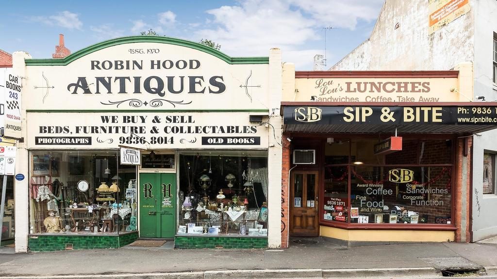 Robin Hood Antiques and Sip & Bite cafe have sold in Canterbury.

