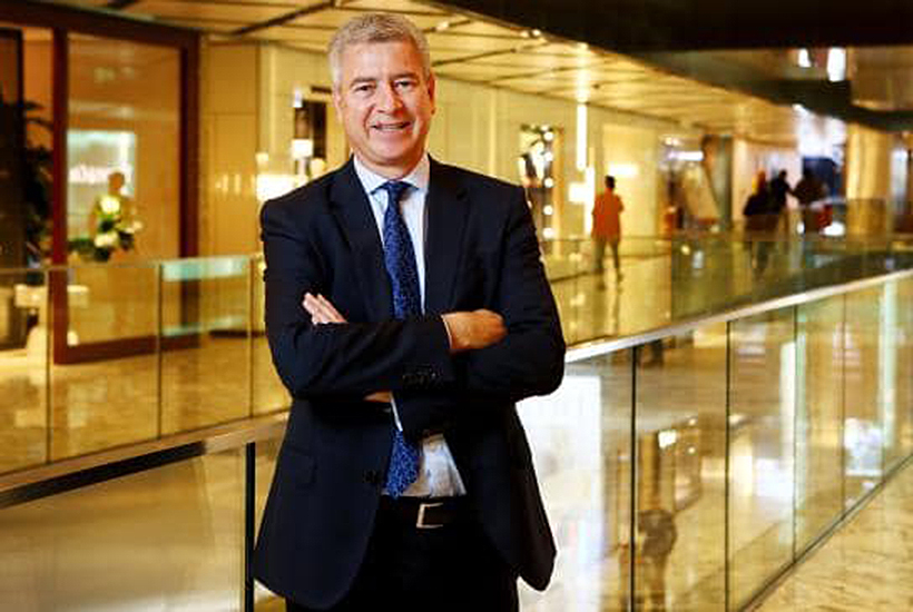 Scentre chief executive Peter Allen. Picture: Hollie Adams