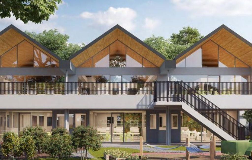 An artist’s impression of the new centre being built at 318 Mona Vale Rd, St Ives.