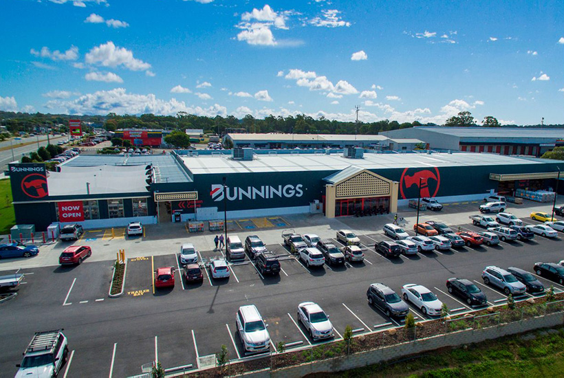 The Bunnings Warehouse at Lawnton.
