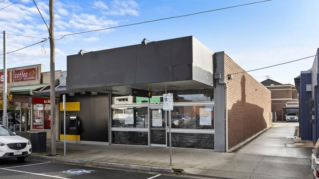 The former Commonwealth Bank branch in East Geelong sold for $1.46 million.