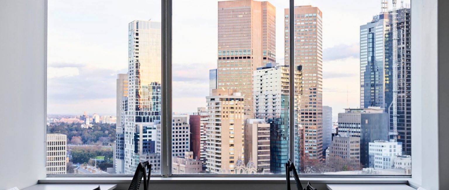 Offices located on higher floors can offer great views. Picture: Getty