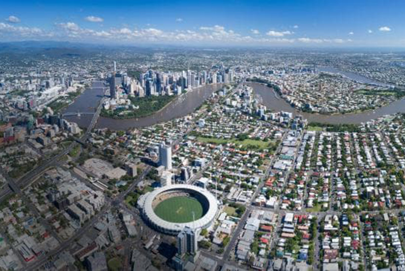 The Brisbane skyline. Picture: Courier-Mail
