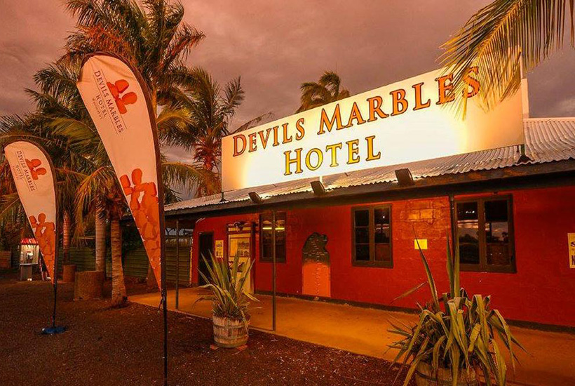 The Devils Marbles Hotel could be yours.
