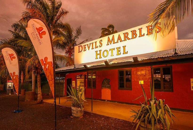 The Devils Marbles Hotel could be yours.
