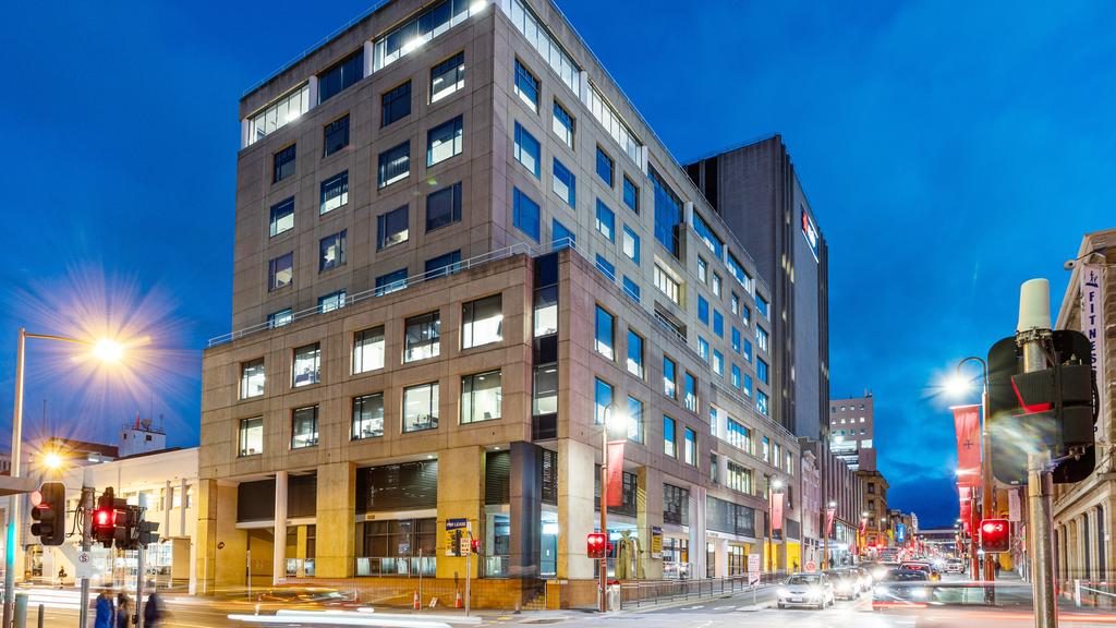 The Telstra Centre at 66-80 Collins St, Hobart. Picture: SUPPLIED.