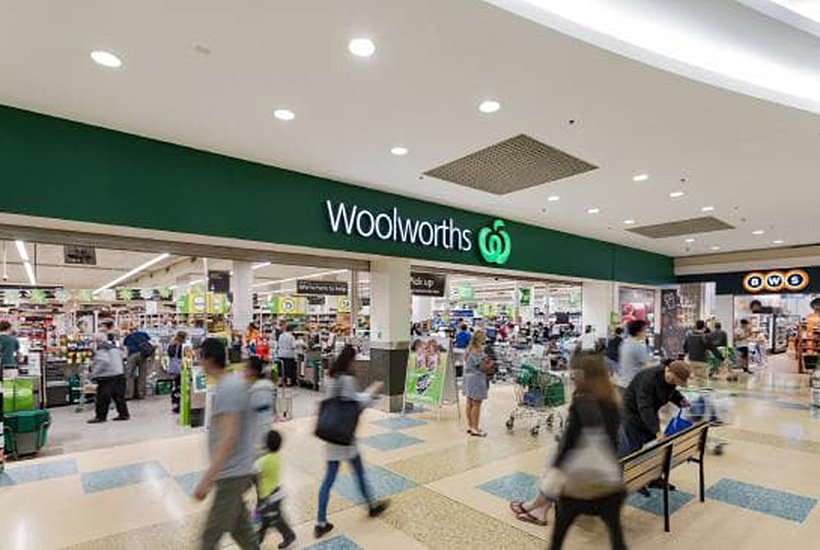 The Woolworths in Chart Hall’s Rockdale Plaza in Sydney.