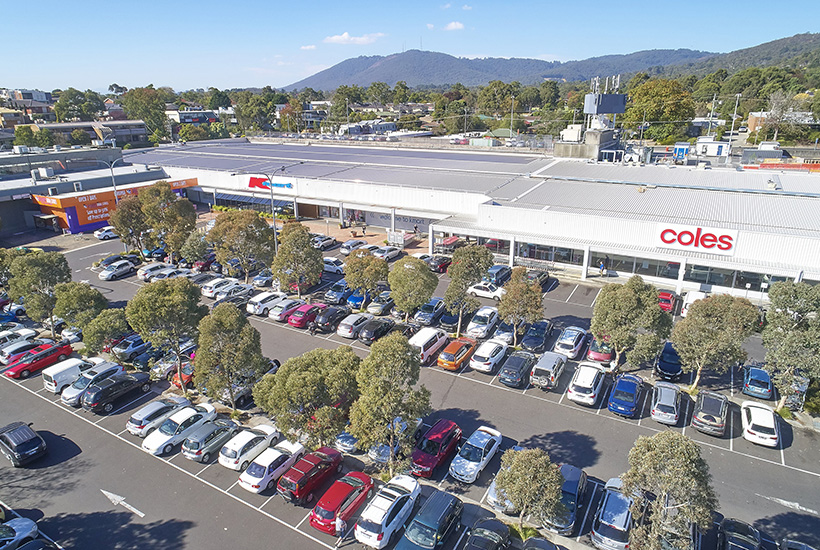 The Boronia Coles and Kmart sit alongside each other.